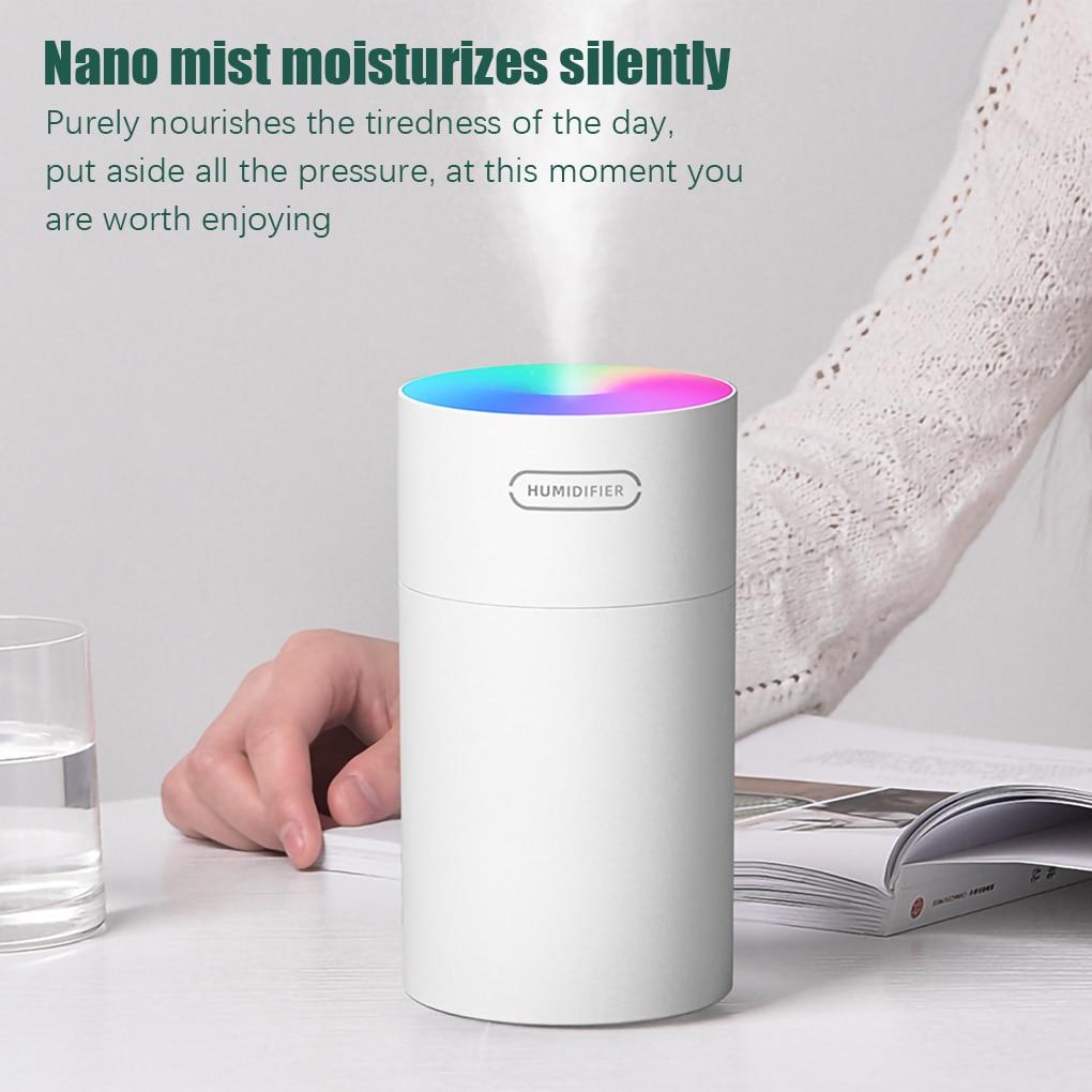 Portable Mini Aroma Water Diffuserer USB Air Humidifier Home Office Spray Fogger Maker LED Light Ultrasonic Car Aroma Humidifier | Fugo Best
