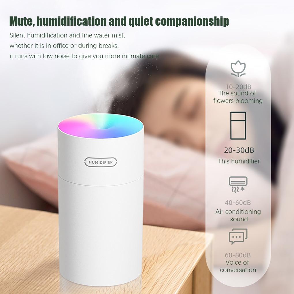 Portable Mini Aroma Water Diffuserer USB Air Humidifier Home Office Spray Fogger Maker LED Light Ultrasonic Car Aroma Humidifier | Fugo Best