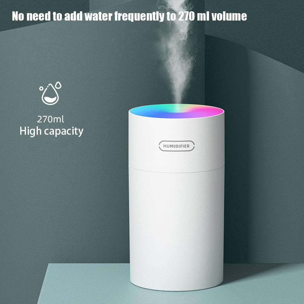 Portable Mini Aroma Water Diffuserer USB Air Humidifier Home Office Spray Fogger Maker LED Light Ultrasonic Car Aroma Humidifier | Fugo Best
