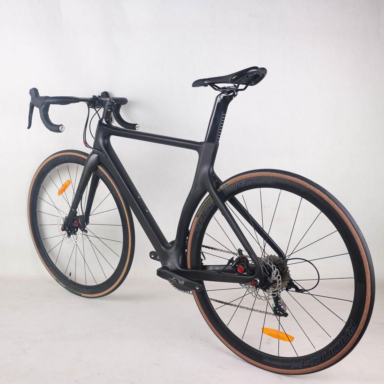 New Aero Design black color Disc Ccarbon Bike carbon bicycle Carbon Cycling | Fugo Best