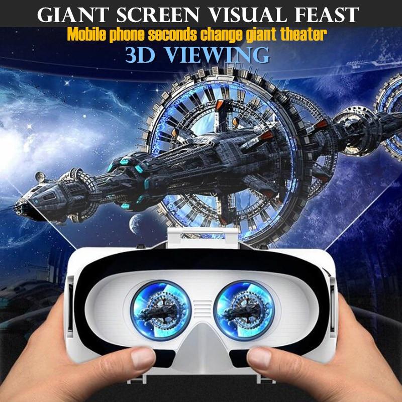 Original VR Virtual Reality 3D Glasses Box Stereo VR Google Cardboard Headset Helmet for IOS Android Smartphone,Wireless Rocker | Fugo Best