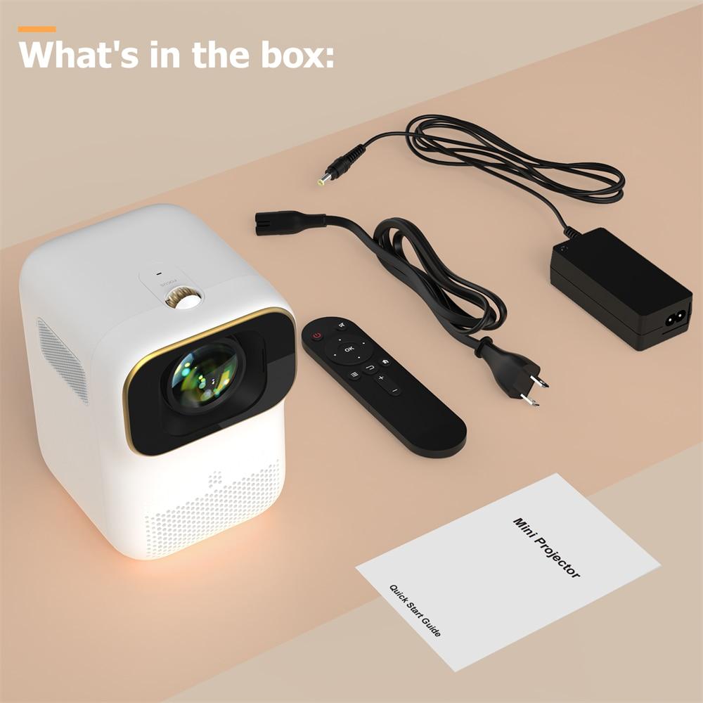 WEWATCH V30 Portable Mini Smart Projector HD Native 1080P WiFi Proyector Built-in Speaker Home Theater Video Children Projector | Fugo Best