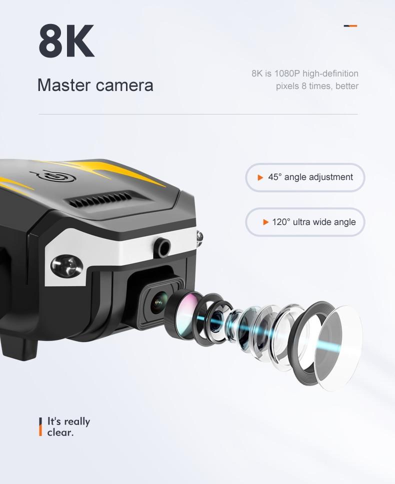 KOHR New G6 Aerial Drone 8K S6 HD Camera GPS Obstacle Avoidance Q6 RC Helicopter FPV WIFI Professional Foldable Quadcopter Toy | Fugo Best
