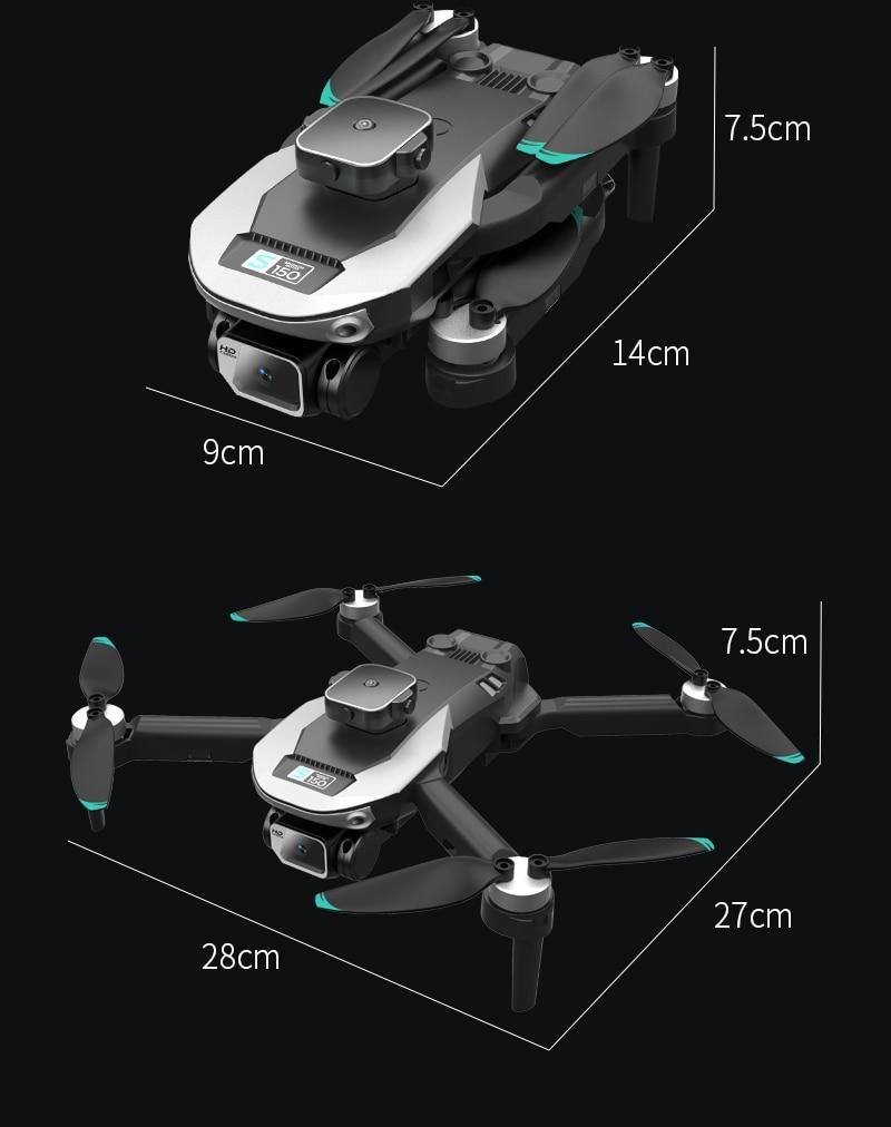 KOHR S150 6K ESC Dual Camera Drone 4K Optical Flow Positioning Dron Brushless Motor Four-Sided Obstacle Avoidance Quadcopter Toy | Fugo Best