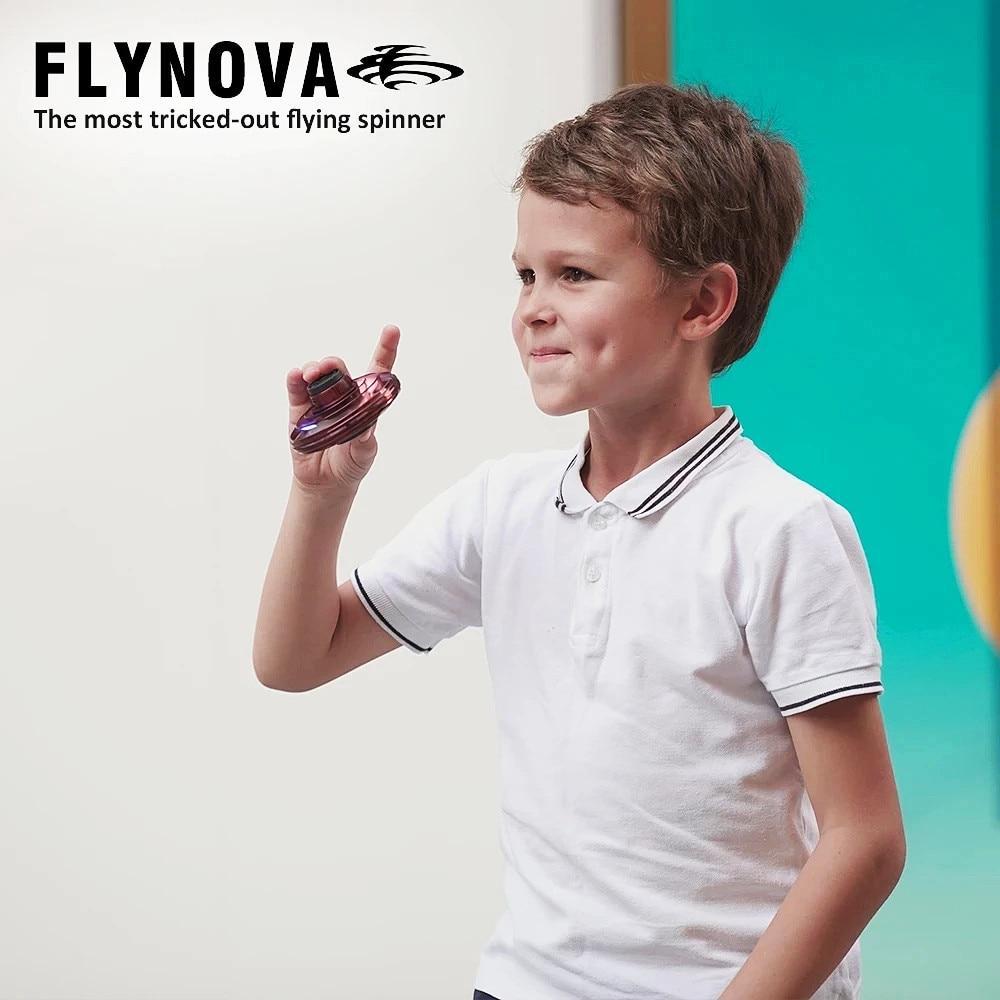 FLYNOVA Flying Spinner Boomerang Magic Mini UFO Drone Flyorb Fidget Toys Original Product | Fugo Best
