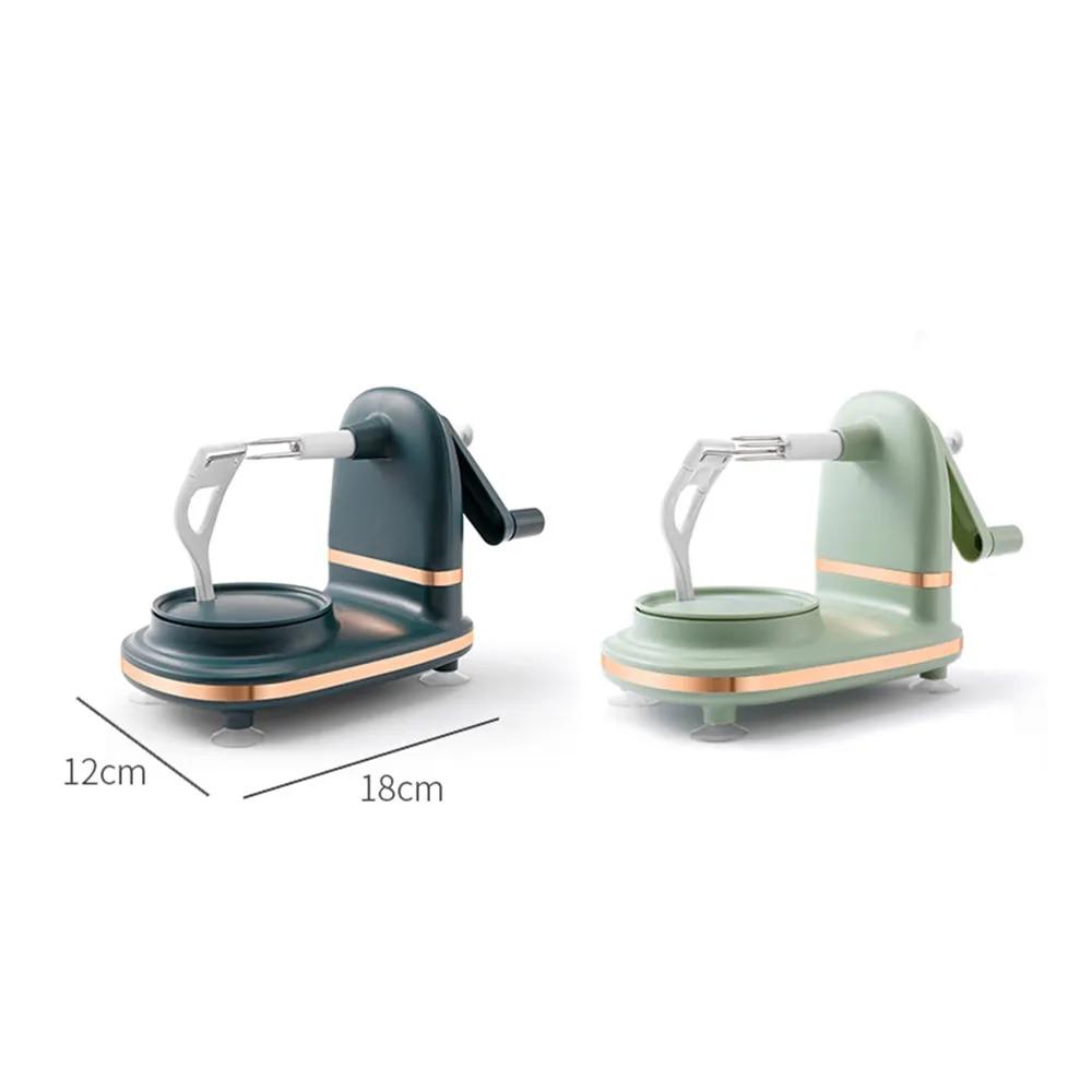 New Hand-cranked Manual Fruit Peeler Multifunctional Apple Pear Kitchen Peeler Slicing Tool With Spare Blades | Fugo Best