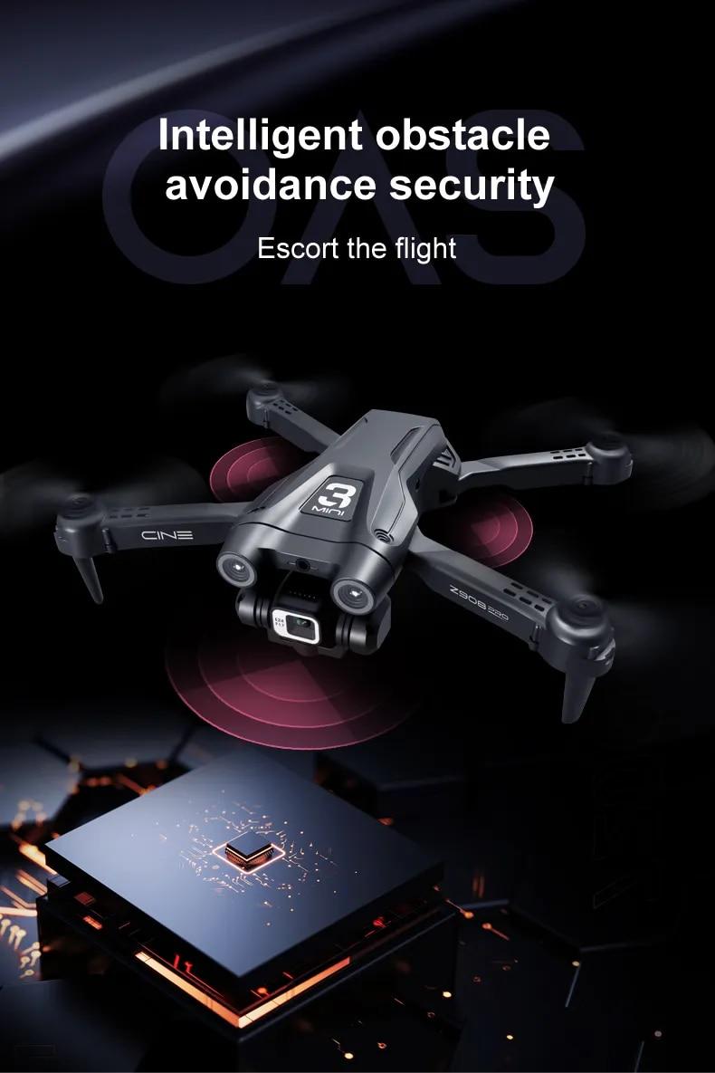 Lenovo Z908Pro Max Drone Brushless Motor Dual4K ESC Professional WIFI FPV Obstacle Avoidance Four-Axis Folding Rc Quadcopter Toy | Fugo Best