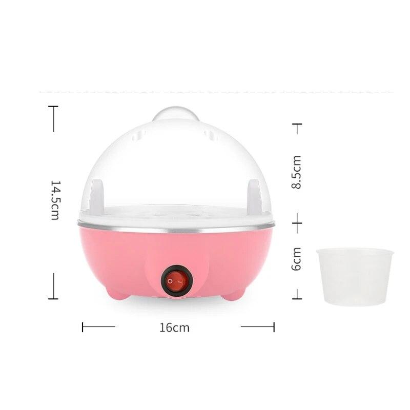 7 Eggs Boiler Steamer Multi Function Rapid Electric Egg Cooker Auto-Off Generic Omelette Cooking Tools Kitchen Utensil Breakfast | Fugo Best