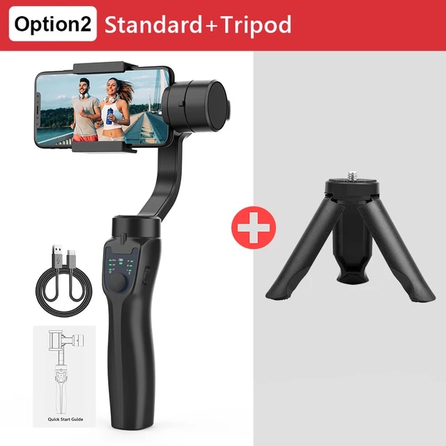 F8 Handheld 3-Axis Gimbal Phone Holder Anti Shake Video Record Stabilizer for Xiaomi iPhone Cellphone Smartphone | Fugo Best