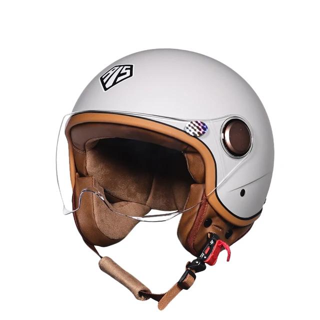 Motorcycle helmet jet Vintage helmet Open face retro 3/4 half helmet | Fugo Best
