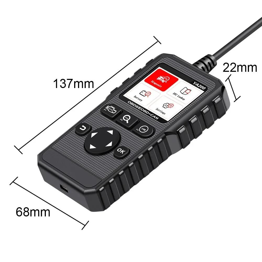 Scanner Professional YA200 OBD2 Diagnostic Tool Car Accessories Auto Engine System DTC Lookup Code Reader | Fugo Best