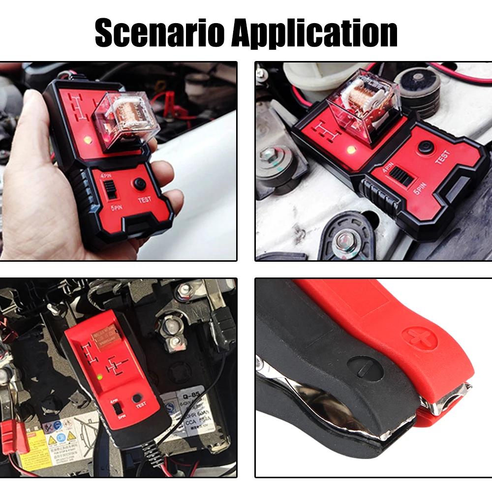 Universal 12V Car Relay Tester Electronic Automotive Relay Tester For Auto Battery Checker Alternator Analyzer Diagnostic Tool | Fugo Best