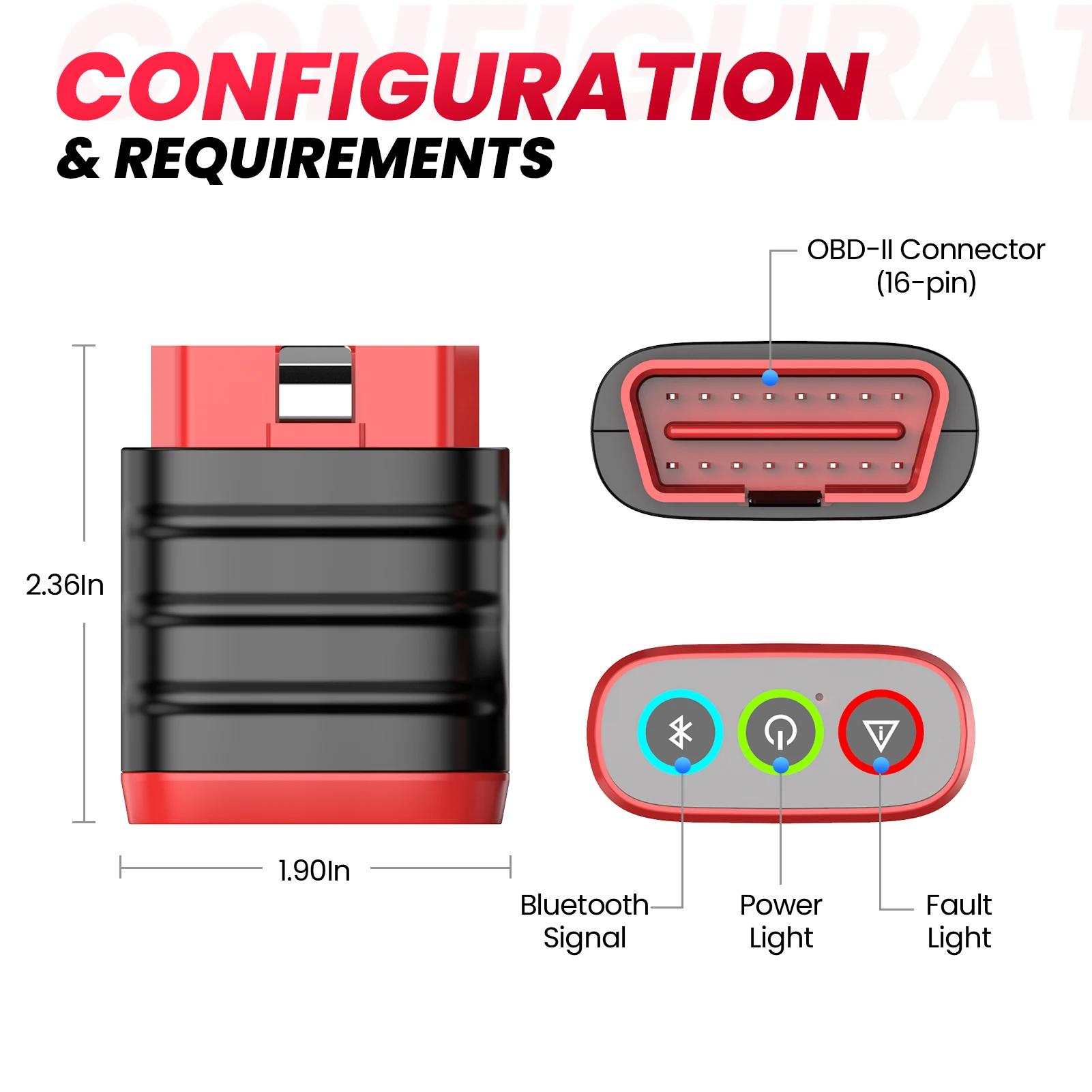 THINKCAR THINKDIAG Mini obd2 Bluetooth Scanner All Cars Full System Diagnose Lifetime Free Auto Diagnostic Tool Read/Clear Error | Fugo Best