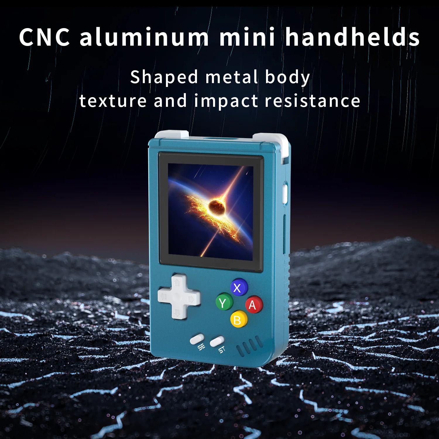 ANBERNIC RG Nano Retro Handheld Game Console RGNano Portable Mini Aluminum Alloy 1.54??IPS Screen 64G 5400 Games Hi-fi Speaker | Fugo Best