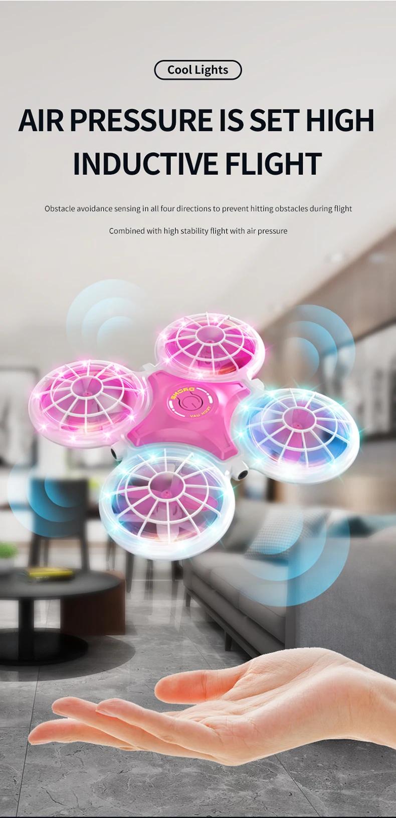 Mini Drone 2.4G 4CH Flash Lighting Intelligent Hover 3D Flip Remote Control Helicopter Quadcopter Dron Rc Plane Childrens Toys | Fugo Best