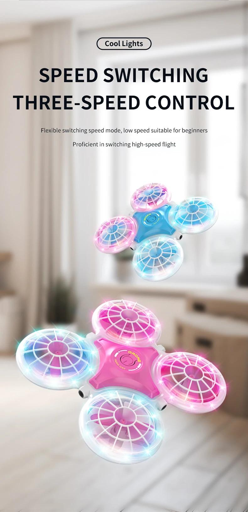 Mini Drone 2.4G 4CH Flash Lighting Intelligent Hover 3D Flip Remote Control Helicopter Quadcopter Dron Rc Plane Childrens Toys | Fugo Best