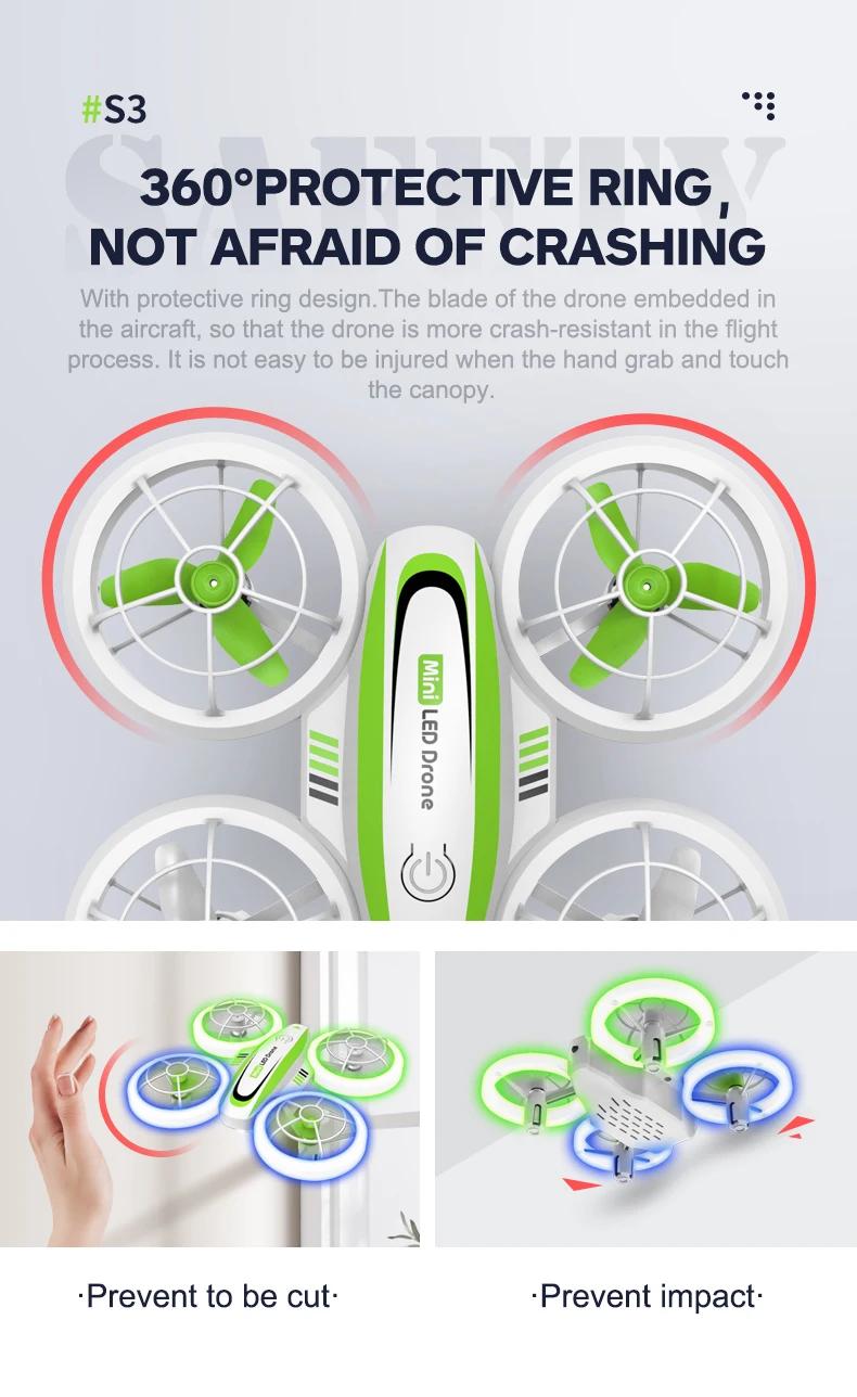 Mini Drone for Kid and Children, RC Quadcopter with Auto Hovering, Small Remote Control Drone for Home Toy Gift for Kids Boys | Fugo Best
