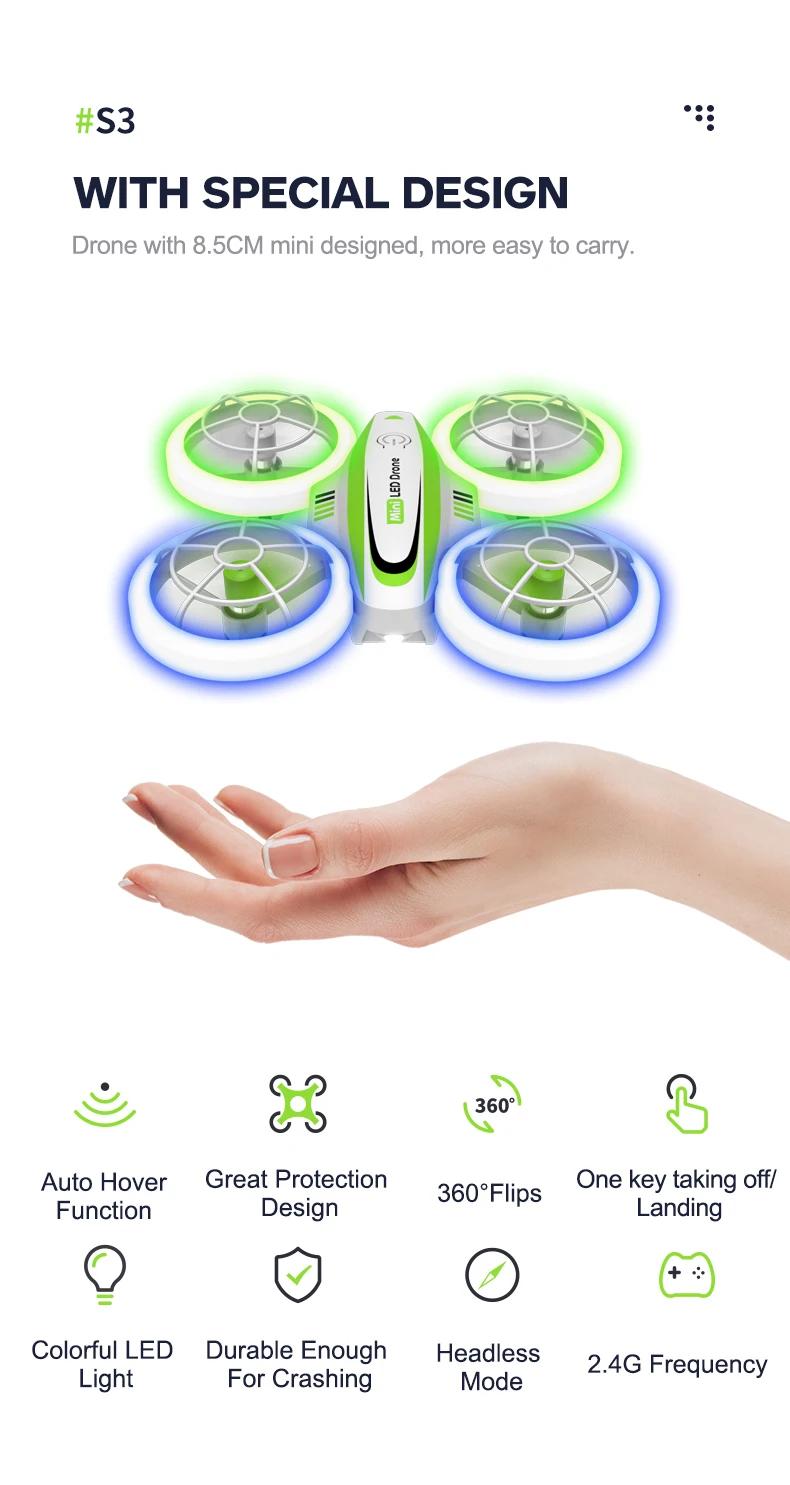 Mini Drone for Kid and Children, RC Quadcopter with Auto Hovering, Small Remote Control Drone for Home Toy Gift for Kids Boys | Fugo Best