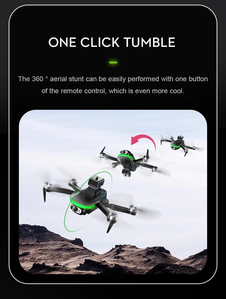 4K Dual HD Camera 3-Axis FPV Brushless Avoidance Quadcopter RC Mini S5S Drone | Fugo Best