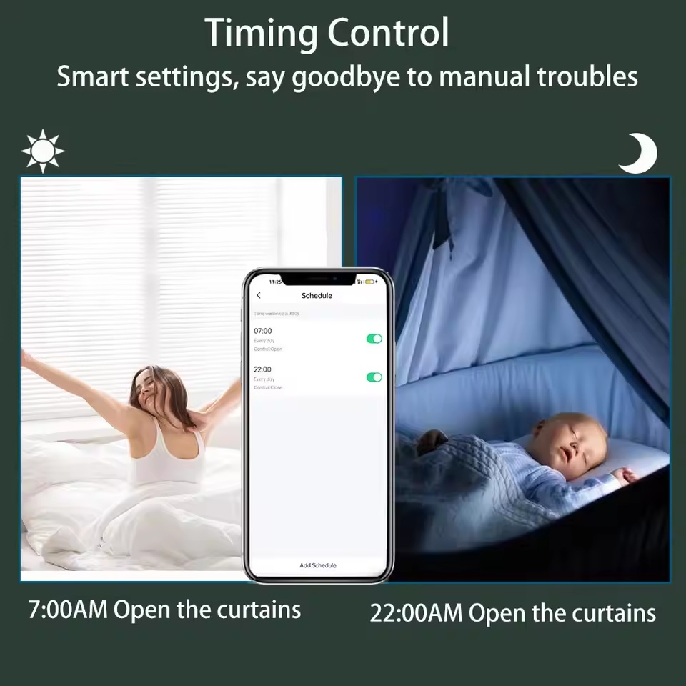 WiFi Mini Motorize Roller Blind Motor 25mm Tuya Smartlife Ap Shutter Shade Engine 38 Tubular Voice Smart Control Home Automation | Fugo Best