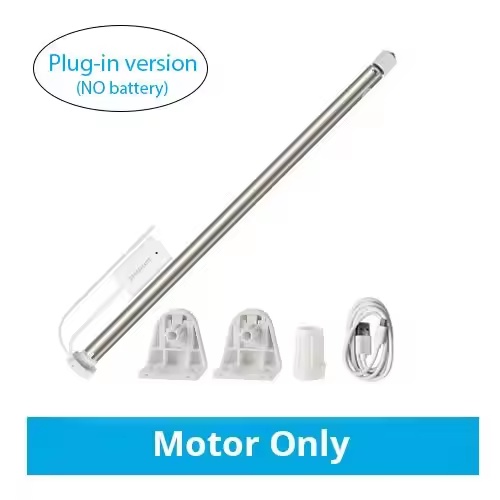 Zemismart Zigbee Roller Shade Blinds Motor for 17 25 28mm Tube Smart Electric Curtain Engine Works with Tuya Alexa Google Home | Fugo Best