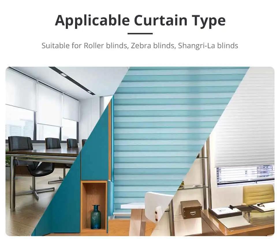 Zemismart Zigbee Roller Shade Blinds Motor for 17 25 28mm Tube Smart Electric Curtain Engine Works with Tuya Alexa Google Home | Fugo Best
