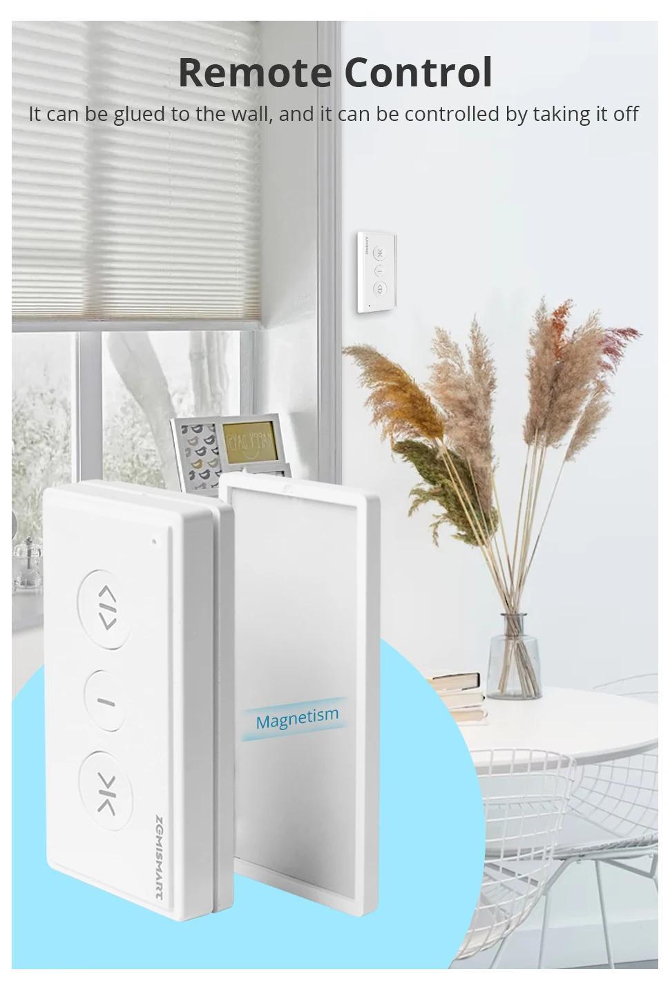 Zemismart Zigbee Smart Roller Shade Motor For 37mm Tube Works with Tuya Alexa Google Home Voice Electric Engine Blinds Shutter | Fugo Best