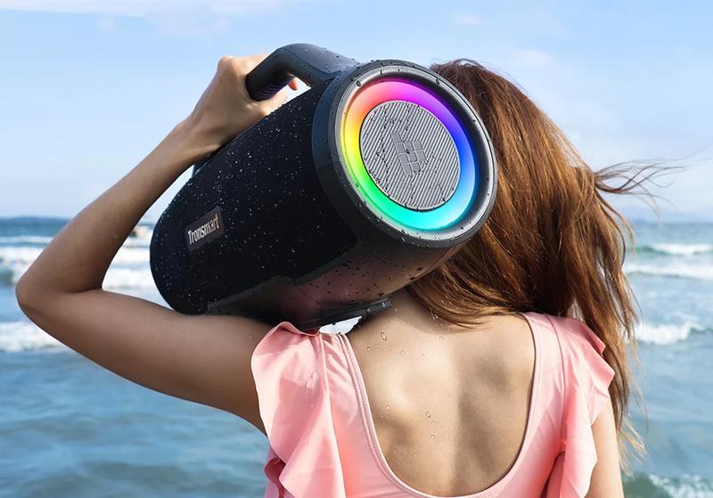 Tronsmart Bang Max Speaker Bluetooth Speaker with 130W, 3 Way Sound System, Sync Up 100+ Speakers, APP Control, Guitar/Mic Input | Fugo Best
