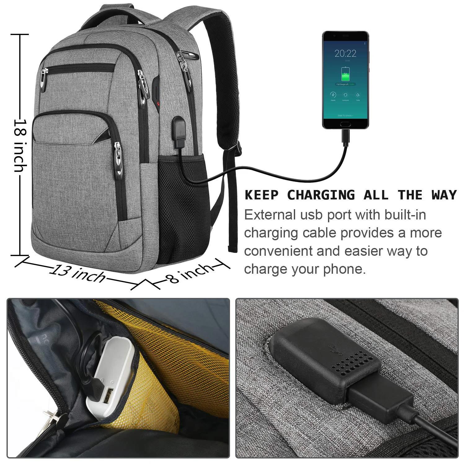 Man Backpack Men Travel Bag Outdoor Camera Lens Bag Black Ergonomics Laptop Bag Large Capacity Mountaineering Waterproof Handbag | Fugo Best
