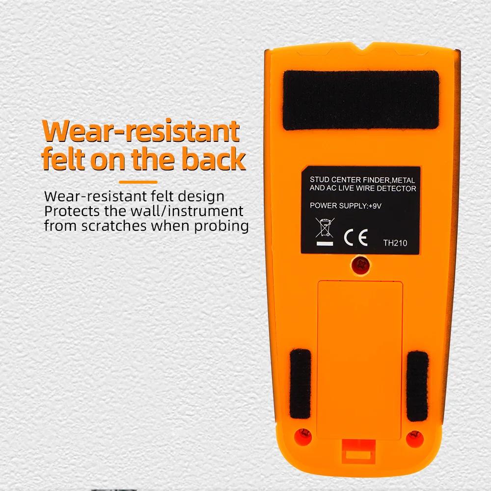 3 in 1 Wall Metal Detector Depth Professional Find Metal Wood Studs AC Voltage Live Wire Detect Wall Scanner Electric Box Finder | Fugo Best