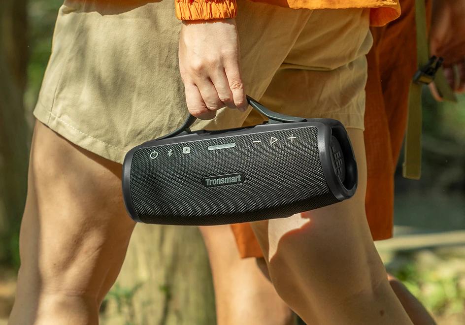 Tronsmart Mirtune S100 Speaker 50W Bluetooth Speaker with IPX7 Waterproof, APP Control, Built-in Powerbank & Retractable Handle | Fugo Best