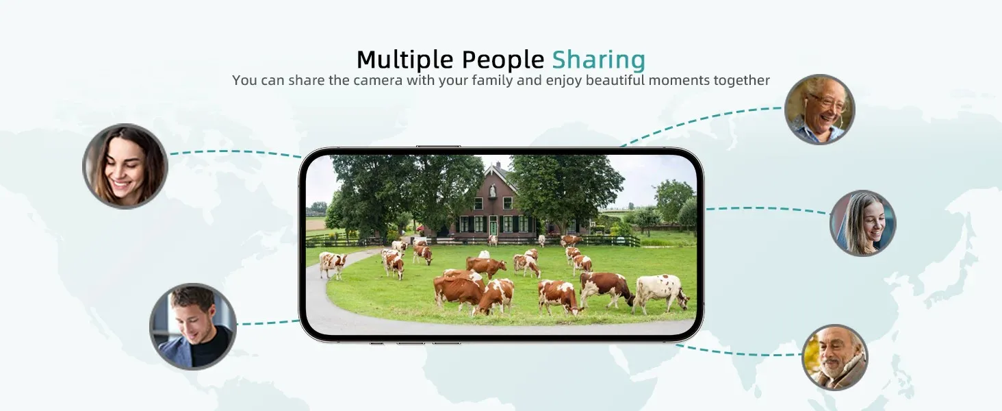 ZUMIMALL 4G LTE Cellular Solar Security Camera Outdoor, No WiFi,Solar Powered with Color Night Vision,SIM Included | Fugo Best