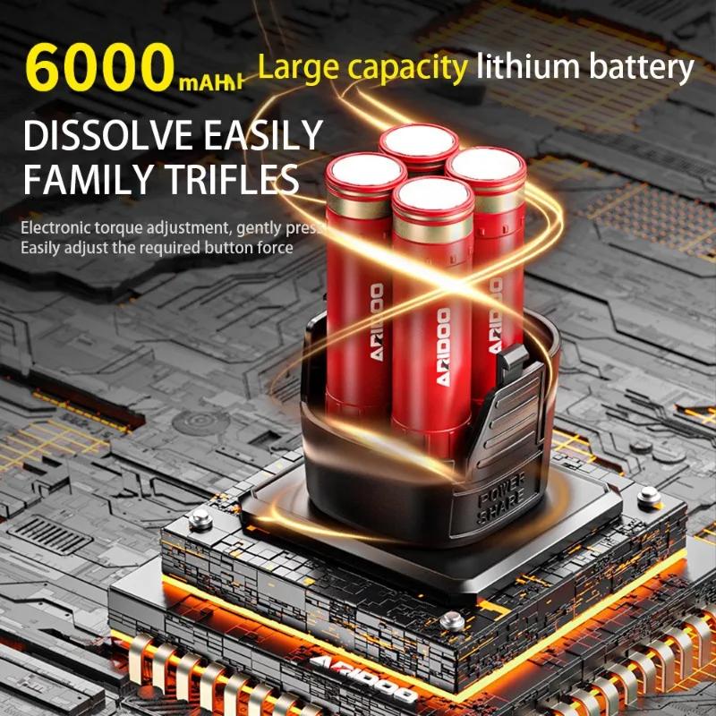 16.8V Mini Angle Grinder Portable Lithium Battery Large Capacity Polishing Grinding Cutting Machine for Household Power Tool | Fugo Best