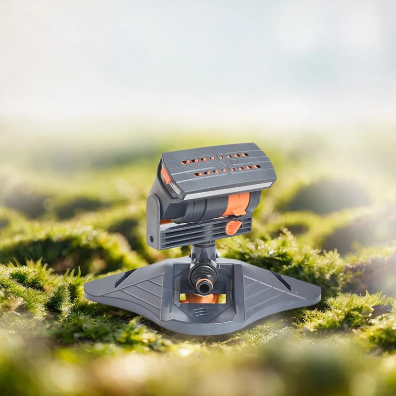 New Automatic Garden Sprinkler Adjustable Large Coverage Lawn Sprinkler 16 Holes Rotating Lawn Sprinkler for Outdoor Yard Garden | Fugo Best