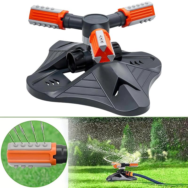 Garden Sprinkler Automatic 360 Degree Rotating Water Sprayer 3 Fork Irrigation Lawn Sprinkler for Agriculture Irrigation | Fugo Best