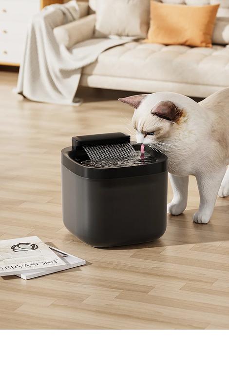 3L USB Pet Water Fountain with Pump & Filter Anti-Dry Burning Cat Water Dispenser Auto Recirculating Pet Water Flow Drinker | Fugo Best