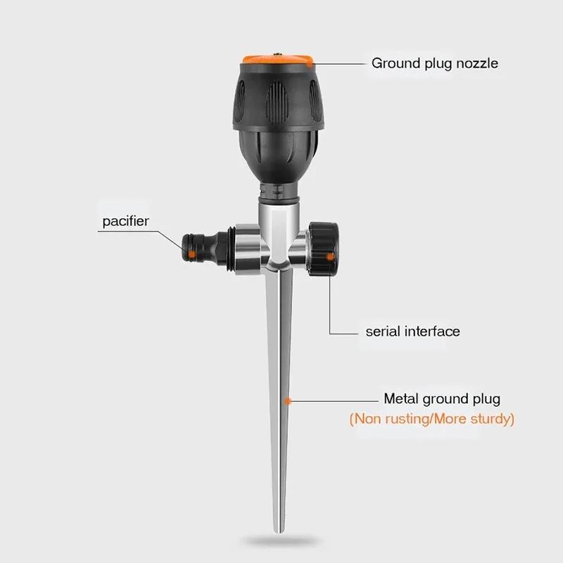 McGonagall nozzle 360 degree rotating automatic sprinkler for garden, lawn, landscaping, agricultural irrigation, and spraying | Fugo Best
