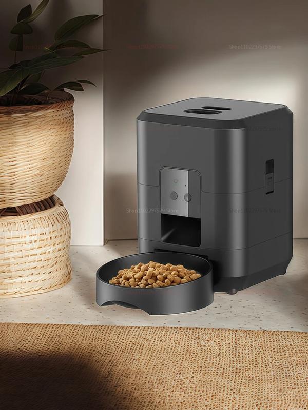 2025 New 2L Pet Feeder Intelligent Automatic Pet Feeder Wifi Application Smart Dry Food Pet Cat Bowl Dog Bowl Home Pet Supplies | Fugo Best