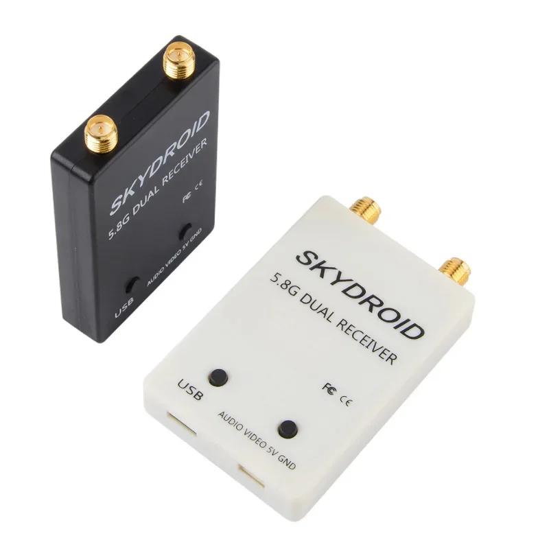 Skydroid UVC Single /Dual Antenna Control Receiver OTG 150CH 5.8G Full Channel FPV Receiver W/Audio for Android Smart Phone PC M | Fugo Best