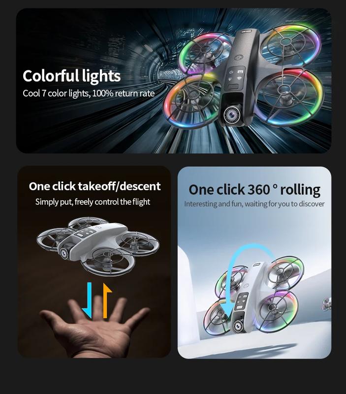 K200 MAX 8K HD Drone 5KM FPV Transmission With Optical Flow Positioning Obstacle Avoidance for Professional Aerial Photography | Fugo Best