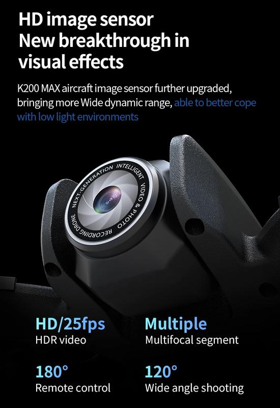 K200 MAX 8K HD Drone 5KM FPV Transmission With Optical Flow Positioning Obstacle Avoidance for Professional Aerial Photography | Fugo Best