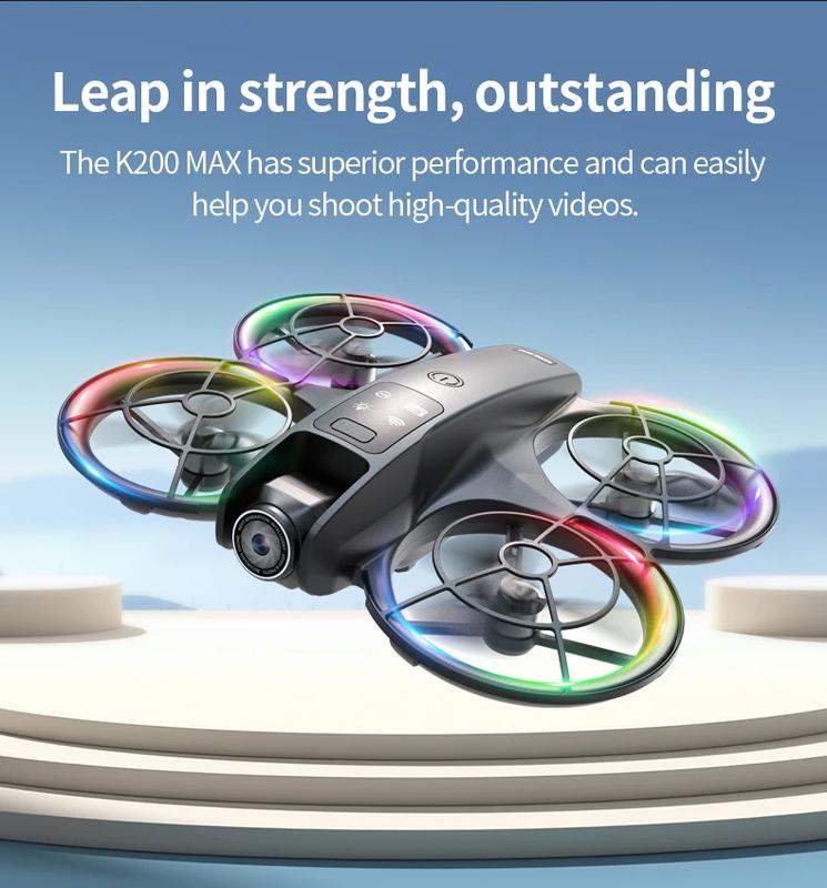 K200 MAX 8K HD Drone 5KM FPV Transmission With Optical Flow Positioning Obstacle Avoidance for Professional Aerial Photography | Fugo Best