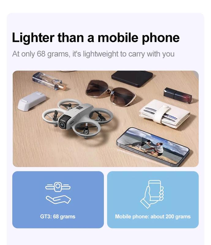 NEW Original GT3 Drone 8K WIFI GPS Professional HD Aerial Photography Remote Control Aircraft HD Dual Camera Quadcopter Toys UAV | Fugo Best