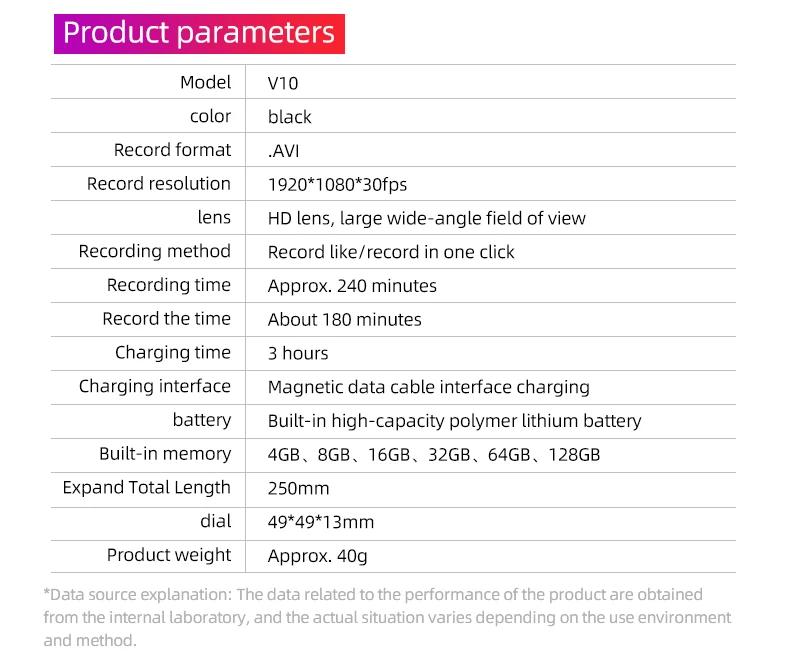 1080P HD 3in1 Mini Cam Sports Watch Camera Wearable Camera Portable Sports DV Bracelet Camera Voice Recorder Hidden TF Card | Fugo Best