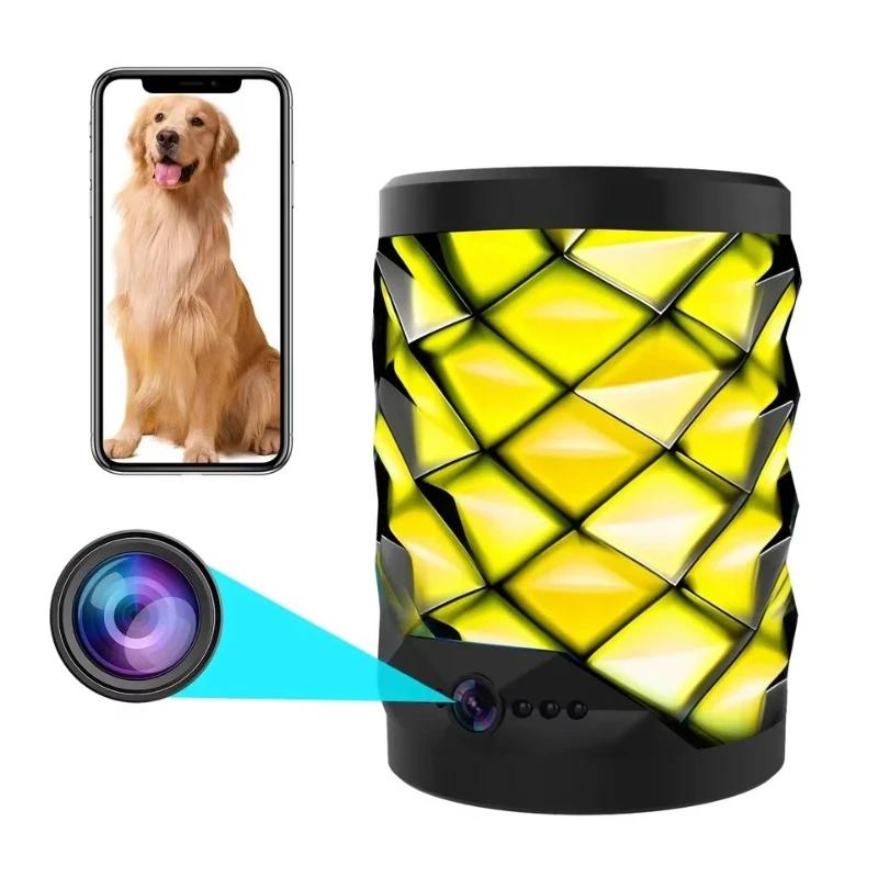 1080P HD Mini WiFi Camera Bluetooth Speaker Camera Bidirectional Intercom Night Vision Motion Detection Home Security Monitoring | Fugo Best