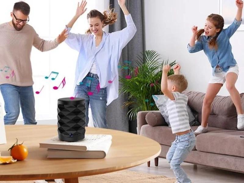 1080P HD Mini WiFi Camera Bluetooth Speaker Camera Bidirectional Intercom Night Vision Motion Detection Home Security Monitoring | Fugo Best