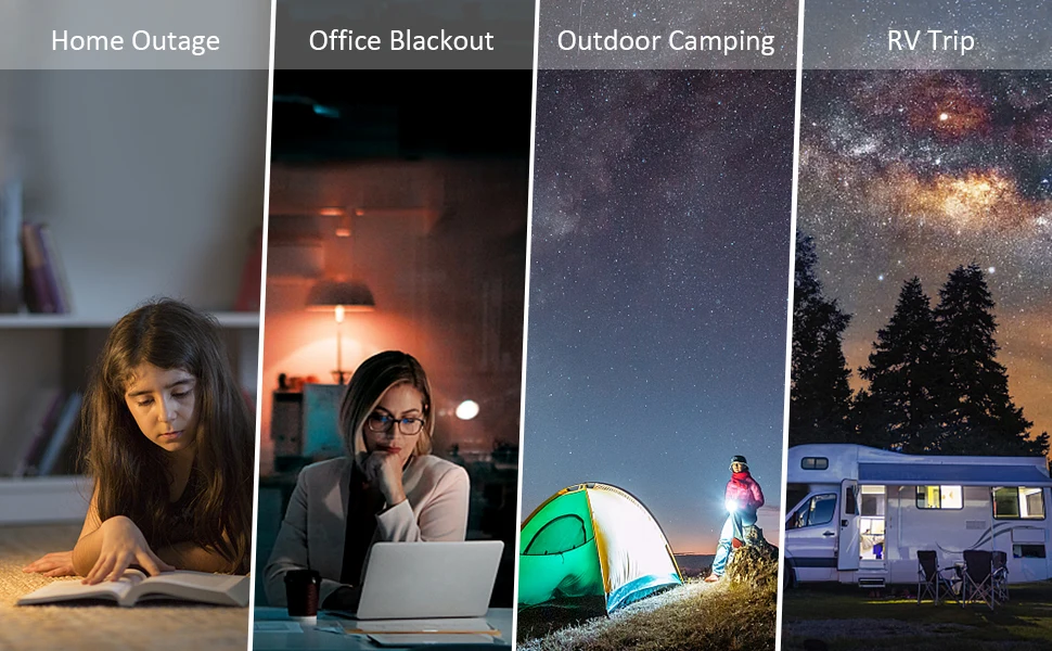 600W/300W/200W/120W Portable Power Station,110V AC Outlets Solar Generator Storage Energy Power Bank For Camping Travel RV Home | Fugo Best