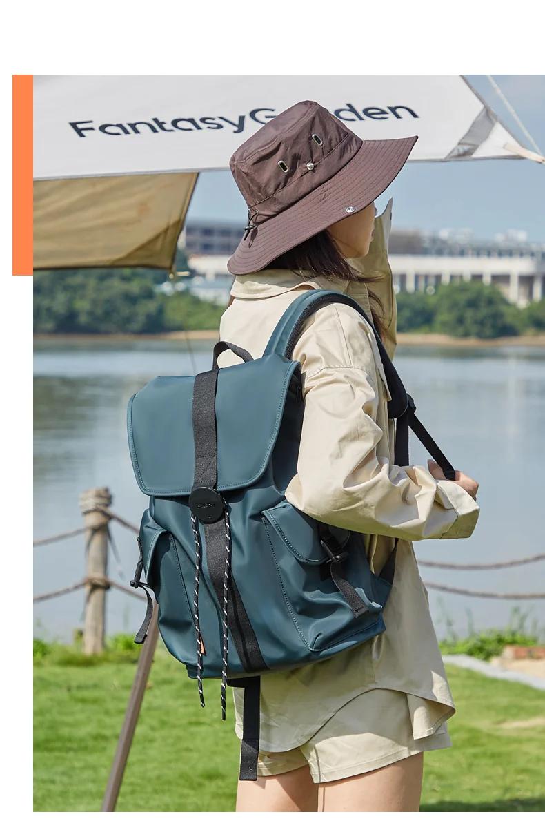 Mixi 16 Laptop Backpack Women Men Waterproof Lightweight Casual Weekender Travel Bags College Students Rucksack 17 Inch White | Fugo Best