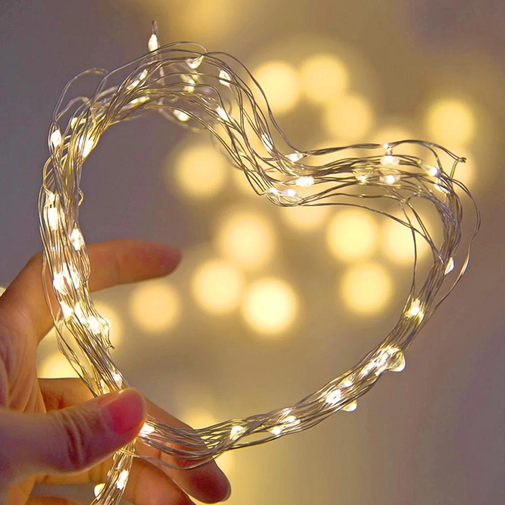 50M 100M LED Fairy String Lights Outdoor Waterproof Copper Wire Bendable for Home Garden Party Wedding Christmas Decoration | Fugo Best