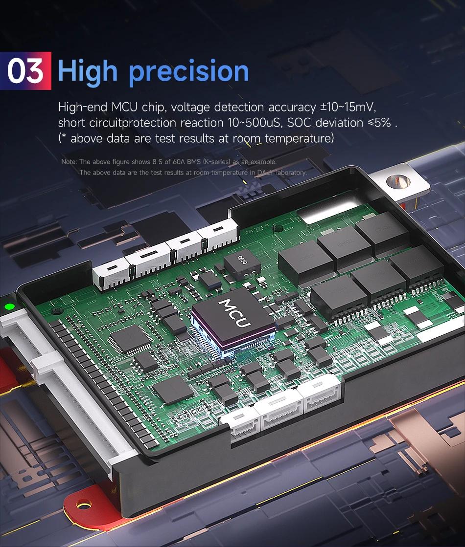  Daly BMS Smart BMS LiFePo4 4S 12V BMS 8S 24S 72V 48V 16S 40A 60A 100A 150A 200A 250A 300A 3.7V Li-Ion BMS 7S 13S 14S 3.2V BMS | Fugo Best